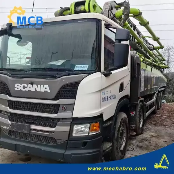 No. 250121P659, 2020 Zoomlion 67m Concrete Pump Truck