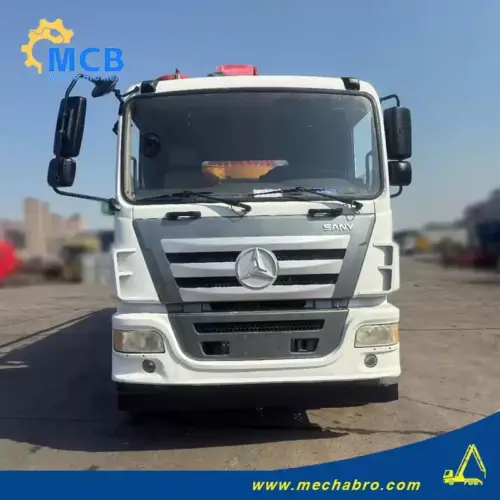 No. 250121P660, 2018 Sany 37m Concrete Pump Truck