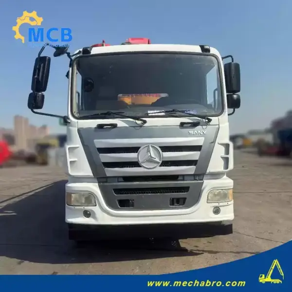 No. 250121P660, 2018 Sany 37m Concrete Pump Truck