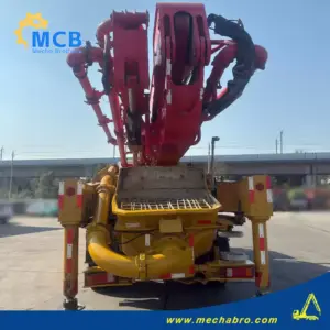 No. 250121P660, 2018 Sany 37m Concrete Pump Truck