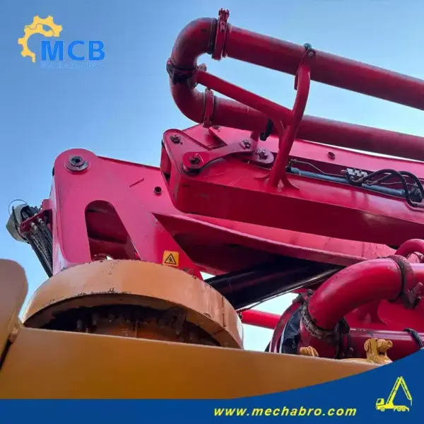 No. 250121P660, 2018 Sany 37m Concrete Pump Truck