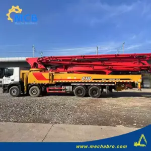 No. 250121P661, 2020 Sany 62m Concrete Pump Truck