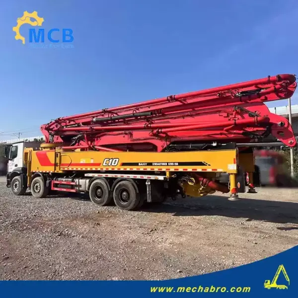 No. 250121P661, 2020 Sany 62m Concrete Pump Truck
