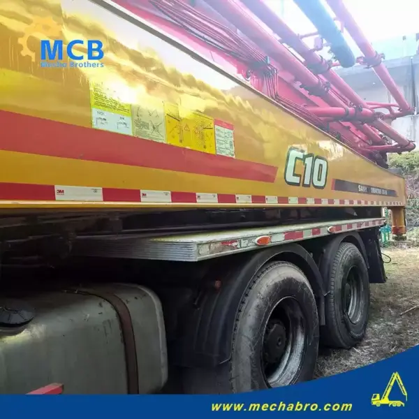 No. 250121P661, 2020 Sany 62m Concrete Pump Truck