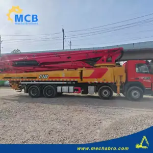 No. 250121P662, 2021 Sany 62m Concrete Pump Truck