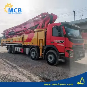 No. 250121P662, 2021 Sany 62m Concrete Pump Truck