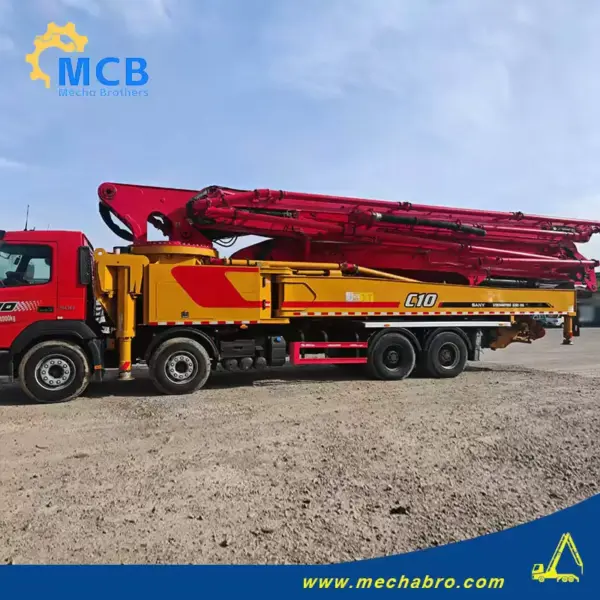No. 250121P662, 2021 Sany 62m Concrete Pump Truck