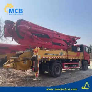 No. 250210P663, 2021 Sany 39m concrete pump truck