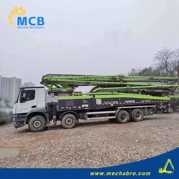 No. 250212P664, 2021 Zoomlion 59m Concrete Pump Truck