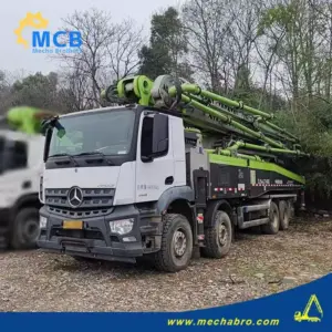 No. 250212P664, 2021 Zoomlion 59m Concrete Pump Truck