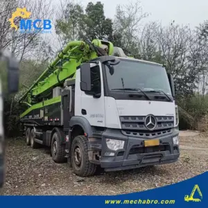 No. 250212P664, 2021 Zoomlion 59m Concrete Pump Truck