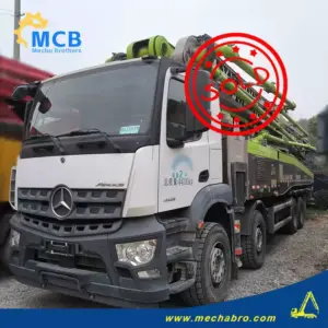 No. 250108P655, 2021 Zoomlion 59m Concrete Pump Truck