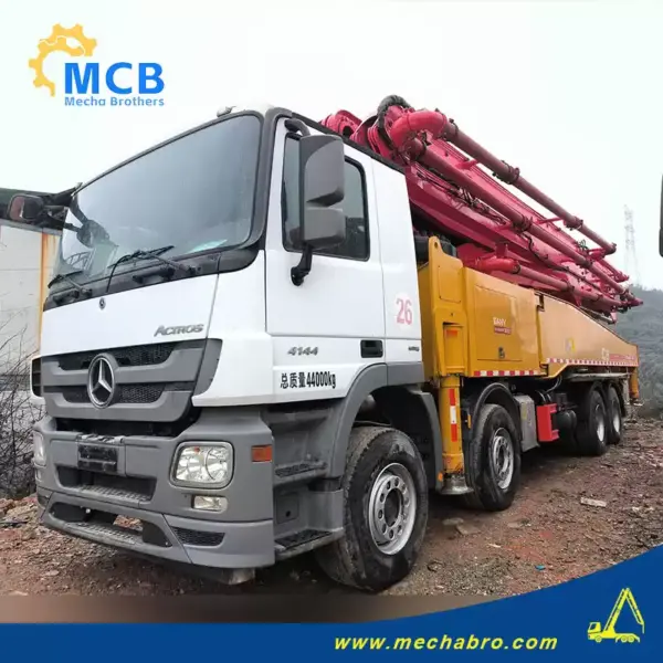 No. 250220P670, 2019 Sany 56m Concrete Pump Truck