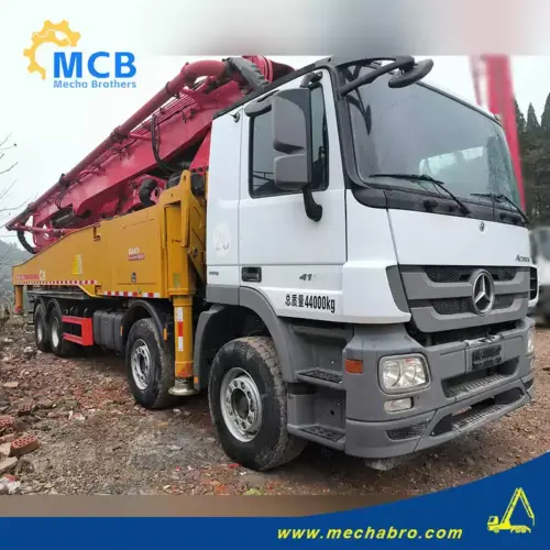 No. 250220P670, 2019 Sany 56m Concrete Pump Truck