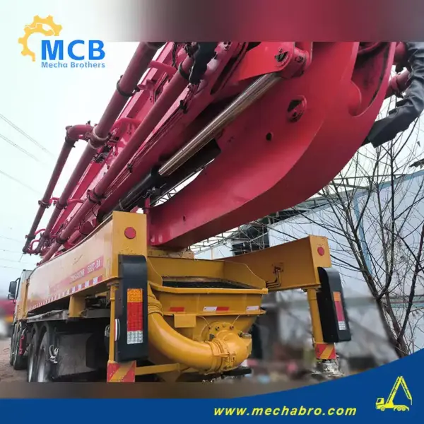 No. 250220P670, 2019 Sany 56m Concrete Pump Truck
