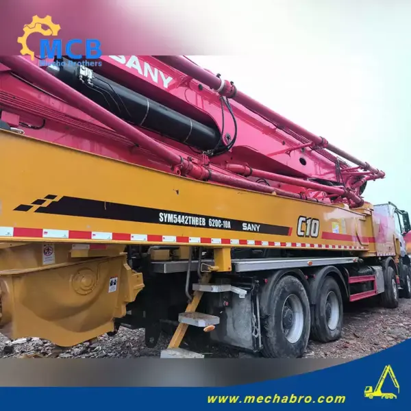 No. 250220P671, 2020 Sany 62m Concrete Pump Truck