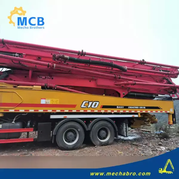 No. 250220P671, 2020 Sany 62m Concrete Pump Truck