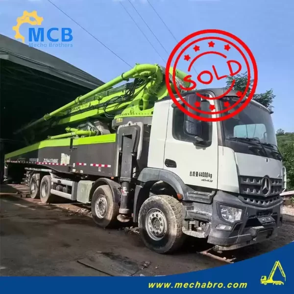 No. 240415P444, 2020 ZL 63m concrete pump truck