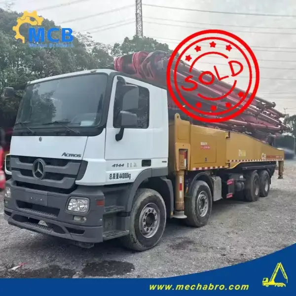 No. 240418P446, 2021 SY 56m concrete pump truck