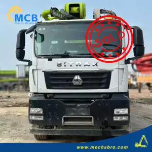 1740447812976396.jpg.webp No. 240429P460, 2020 Sany 56m concrete pump truck