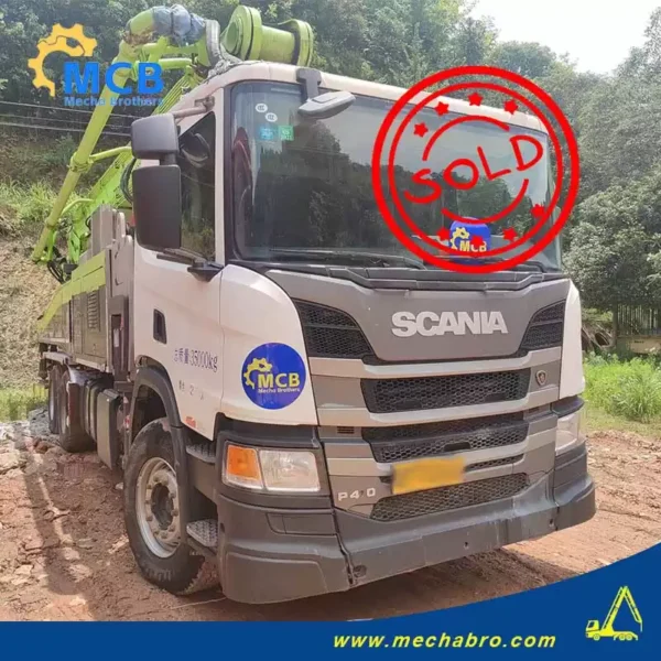 No. 240415P444, 2020 ZL 63m concrete pump truck