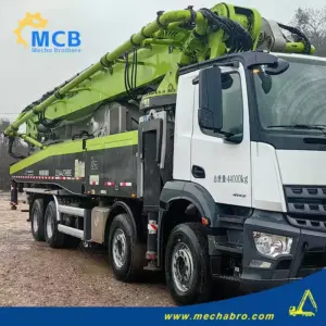 No. 250226P672 2021 Zoomlion 59m Concrete Pump Truck