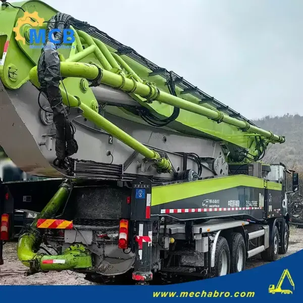 No. 250226P672 2021 Zoomlion 59m Concrete Pump Truck