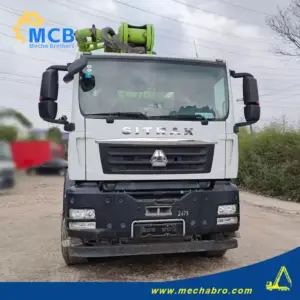 No. 250303P674, 2021 Zoomlion 52m Concrete Pump Truck