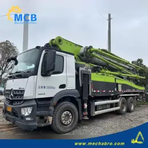 No. 250307P676, 2021 Zoomlion 52m Concrete Pump Truck