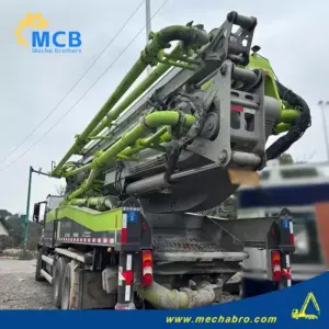 No. 250307P676, 2021 Zoomlion 52m Concrete Pump Truck