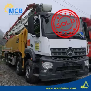 No. 241203P629, 2021 Sany 62m Concrete Pump Truck