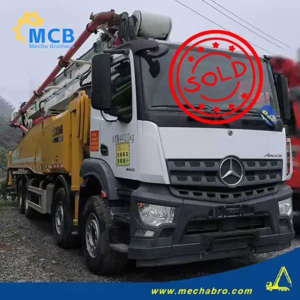 No. 241203P629, 2021 Sany 62m Concrete Pump Truck