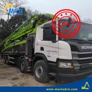 No. 250322P693, 2019 Sany 56m Concrete Pump Truck