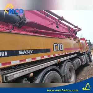No. 250310P677, 2021 Sany 62m Concrete Pump Truck