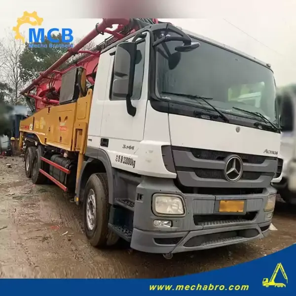 No. 250311P682, 2018 Sany 49m Concrete Pump Truck