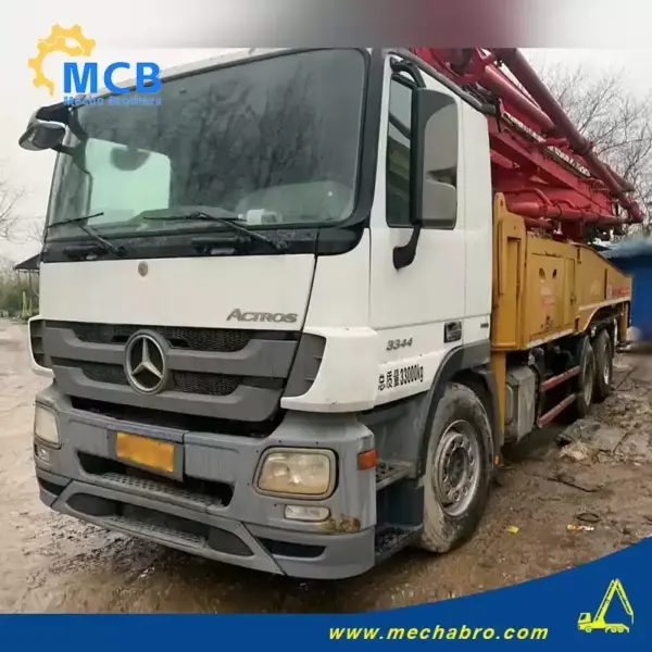 No. 250311P682, 2018 Sany 49m Concrete Pump Truck