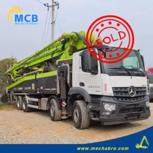 No. 250220P670, 2019 Sany 56m Concrete Pump Truck