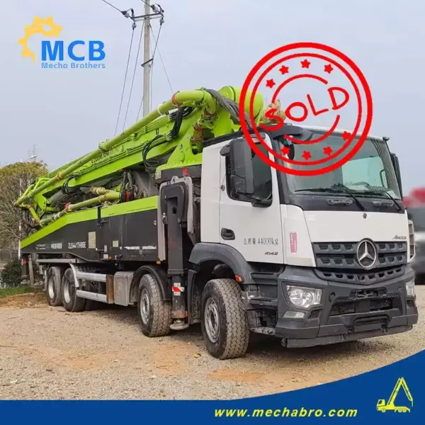 No. 250220P670, 2019 Sany 56m Concrete Pump Truck