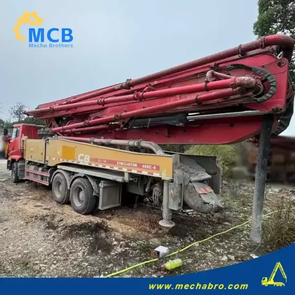 No. 250317P683, 2020 Sany 49m Concrete Pump Truck