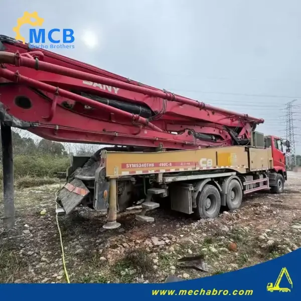 No. 250317P683, 2020 Sany 49m Concrete Pump Truck