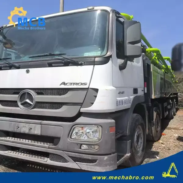 No. 250318P685, 2019 Zoomlion 63m Concrete Pump Truck