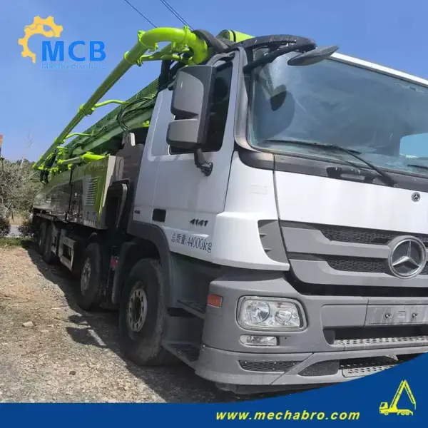 No. 250318P685, 2019 Zoomlion 63m Concrete Pump Truck