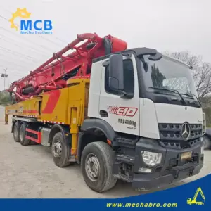 No. 250320P689, 2020 Sany 62m Concrete Pump Truck