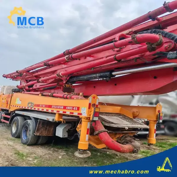 No. 250323P694, 2013 Sany 49m Concrete Pump Truck