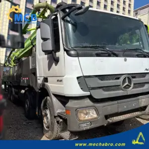 No. 250324P695, 2017 Zoomlion 56m Concrete Pump Truck