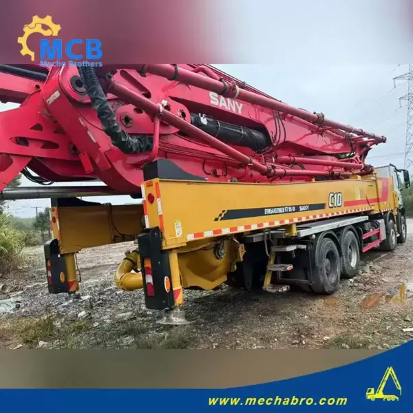 No. 250326P696, 2021 Sany 65m Concrete Pump Truck