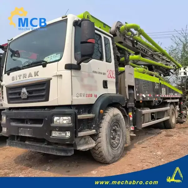 1744286527476025.jpg.webp No. 250327P697, 2023 Zoomlion 38m Concrete Pump Truck