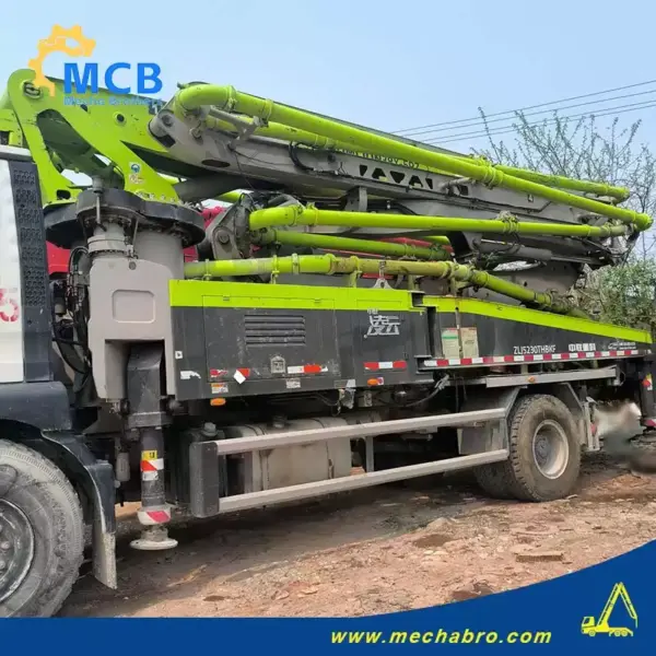 1744286531645153.jpg.webp No. 250327P697, 2023 Zoomlion 38m Concrete Pump Truck