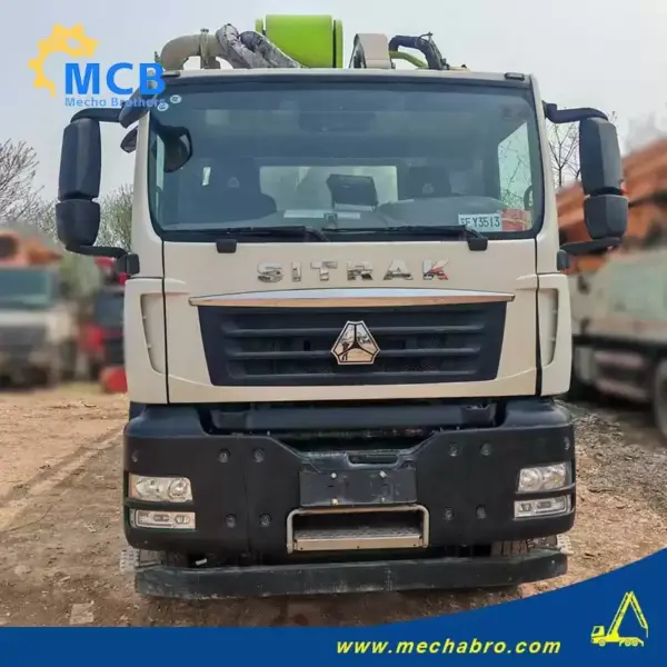 No. 250331P700, 2023 Zoomlion 70m Concrete Pump Truck