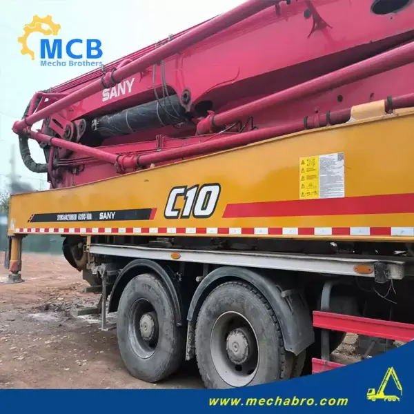 No. 250404P701, 2020 Sany 62m Concrete Pump Truck